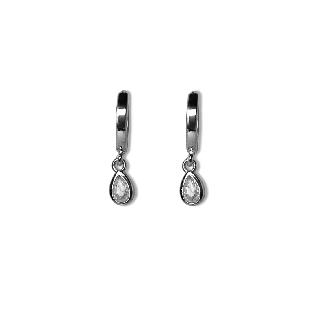 AURELIA HOOPS SILVER