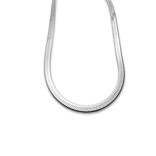 HERRINGBONE CHAIN SILVER