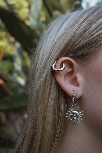 SOL EARRINGS SILVER